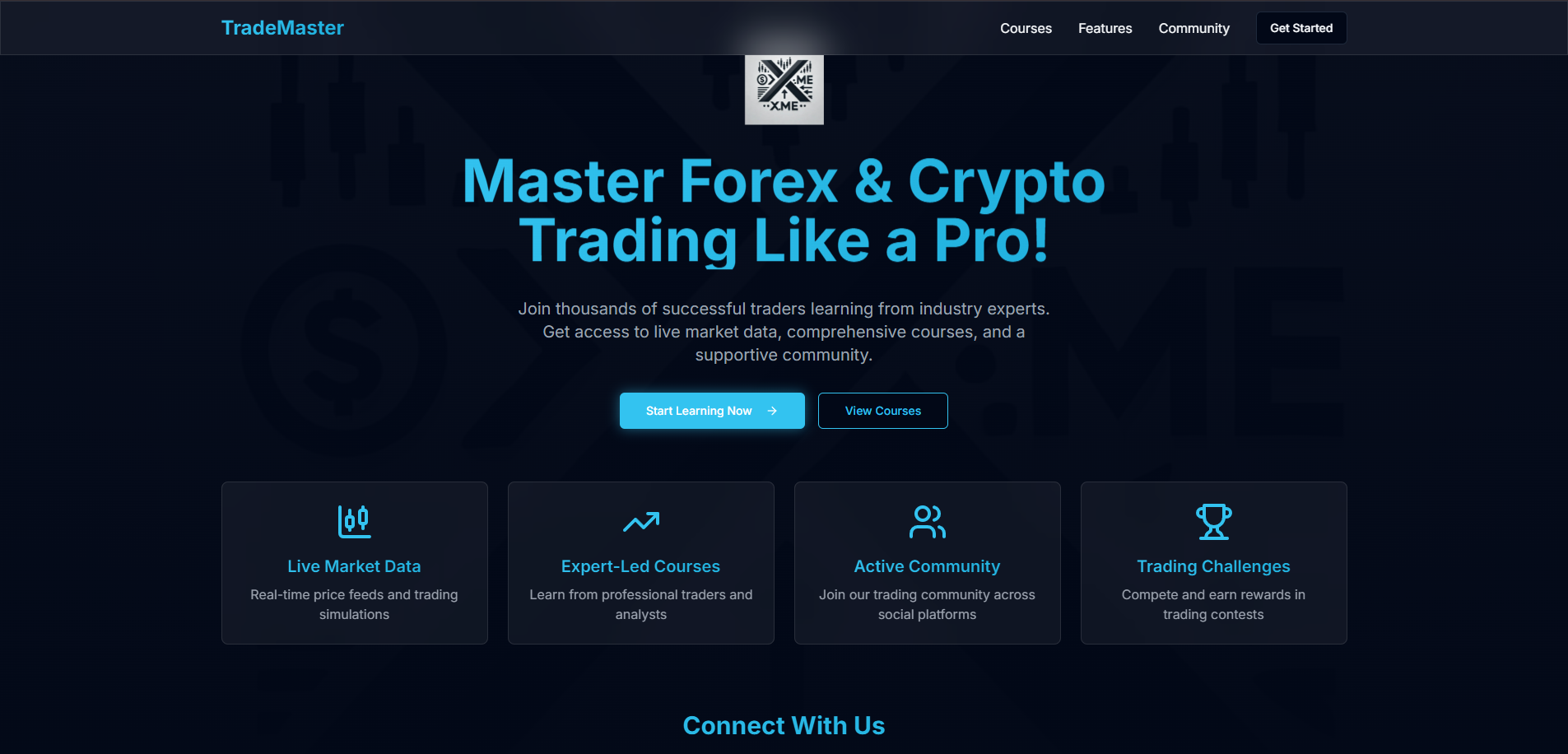 Crypto E-Learning Platform (Ongoing)