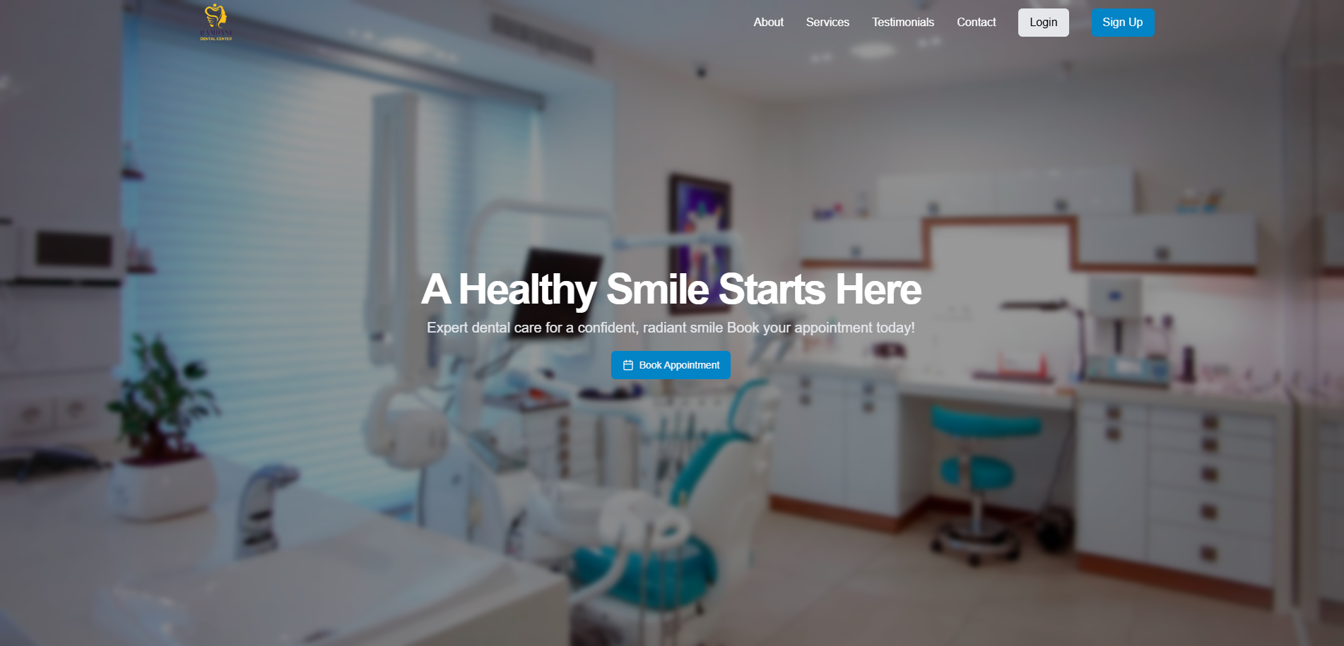 Remdani Dental Center Landing Page